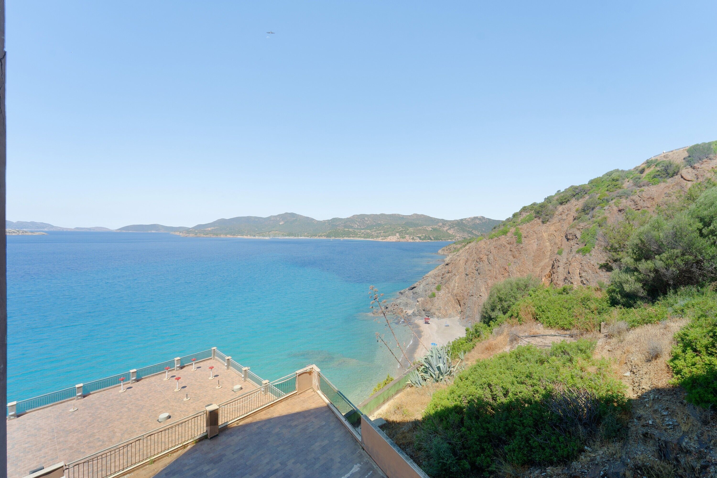 Vue sur la plage/l’océan