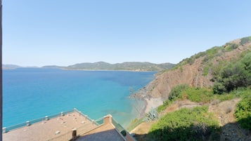 Vue sur la plage/l’océan