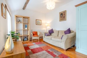 Fernseher, Kamin