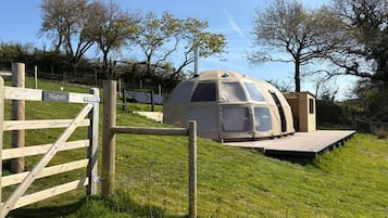 Overnatningsstedets område