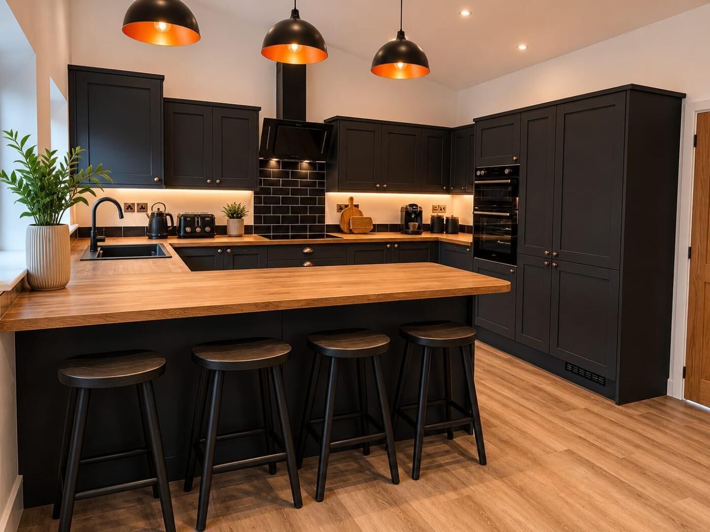 Microwave, oven, dishwasher, highchair