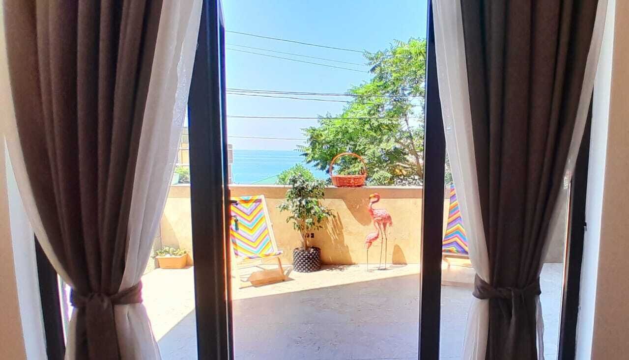 Quadrupla familiare, balcone, vista mare | Minibar, Wi-Fi gratuito, lenzuola