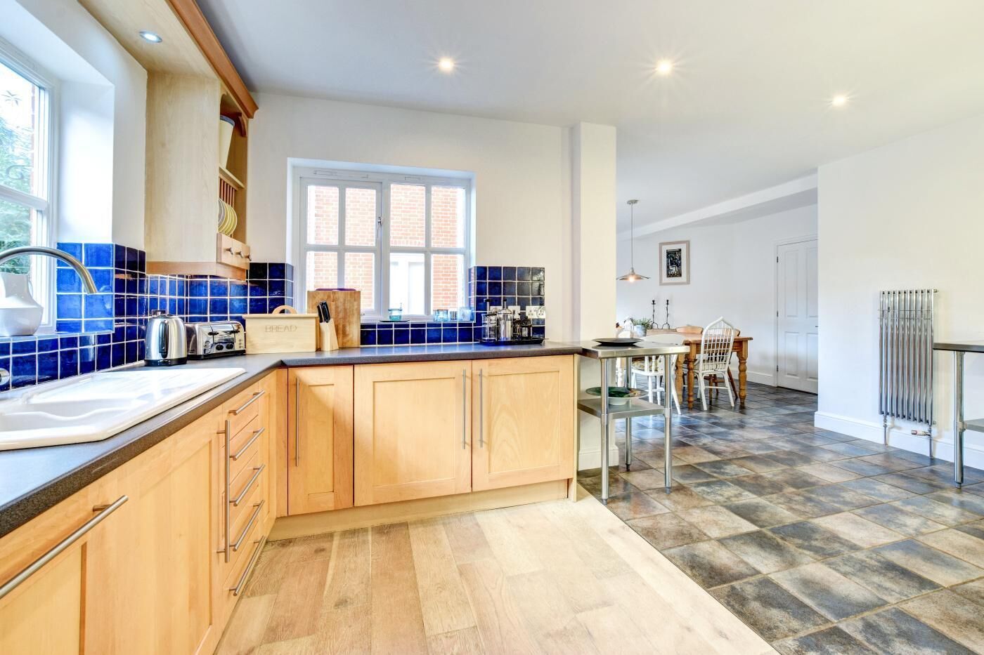 Microwave, oven, dishwasher, high chair