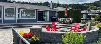 2 BR waterfront home with private dock