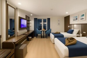 In-room safe, blackout drapes - 4 nights Aurora Nile Cruise full board (Luxor)
