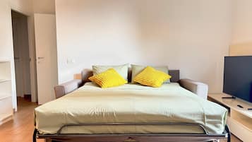 1 Schlafzimmer, Bügeleisen/Bügelbrett, kostenloses WLAN, Bettwäsche