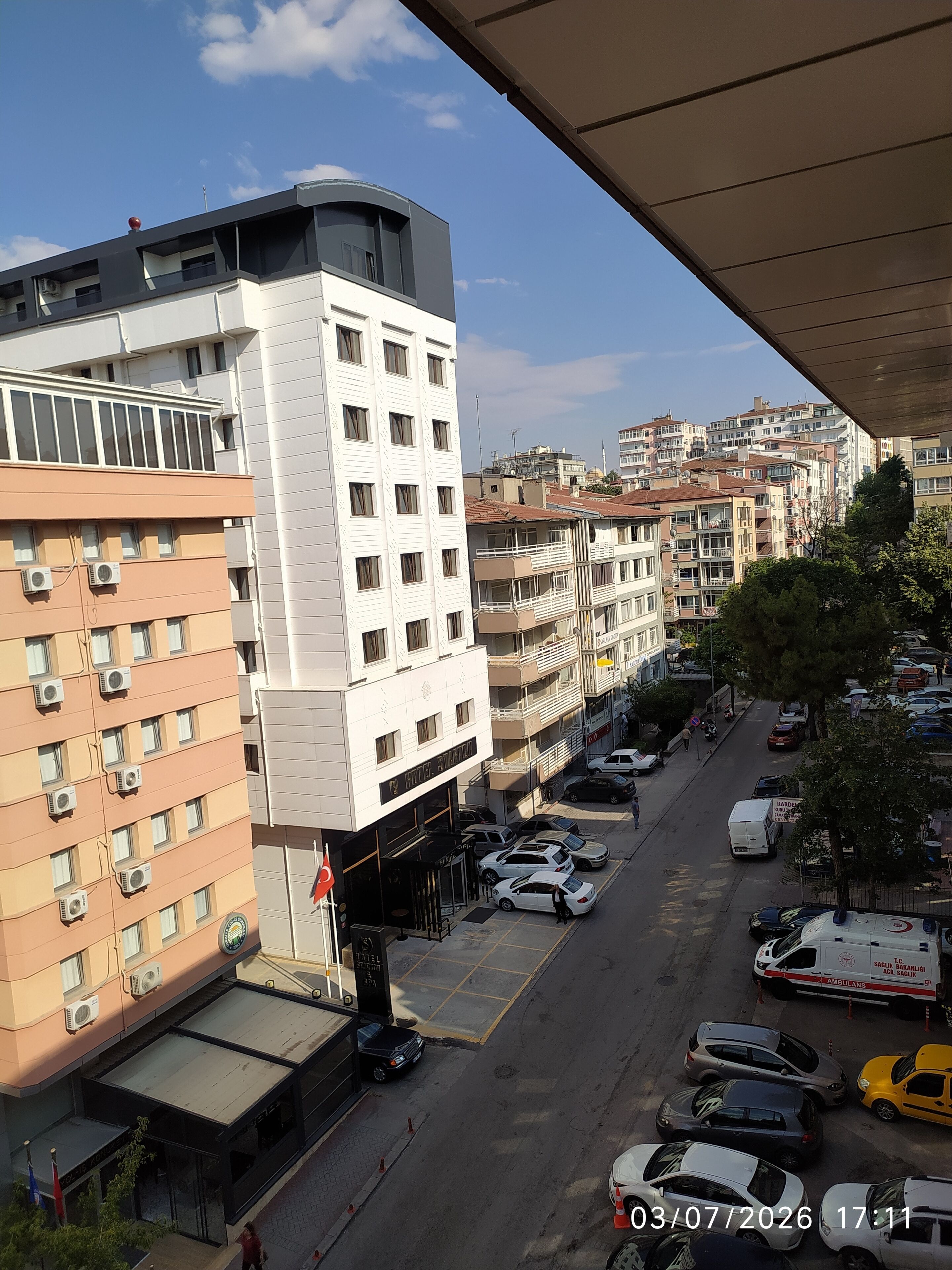 Classic Twin Room, City View | View from property
