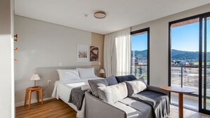 Apartamento básico | Área de estar