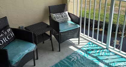 Spacious 3-bedroom condo in serene Wellington with air conditioning
