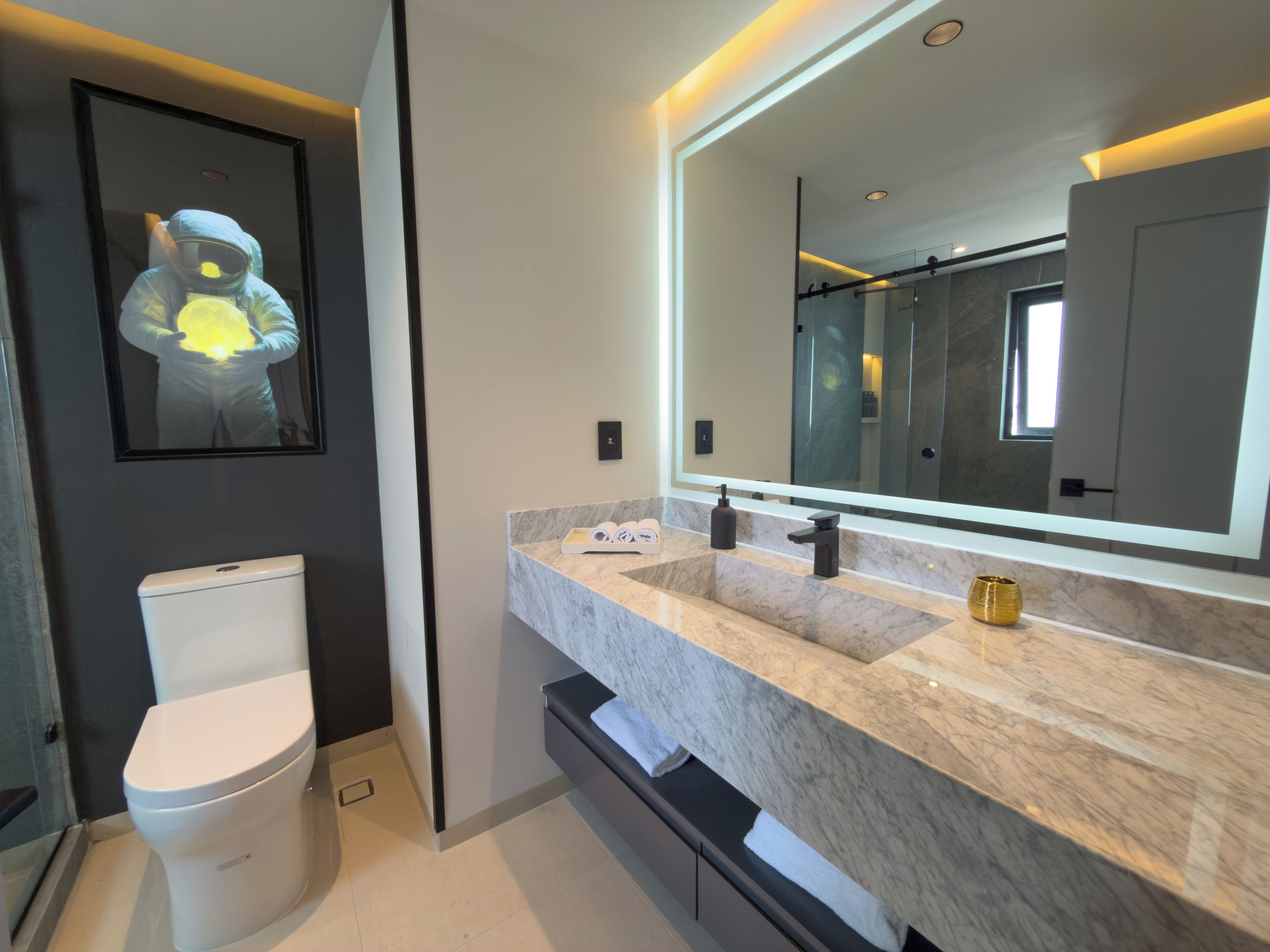 Suite de lujo, vista a la ciudad | Baño