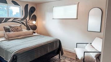 4 chambres, fer et planche à repasser, accès à Internet, literie fournie