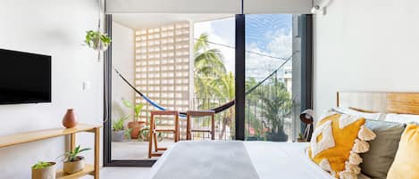 Appartement Confort, balcon | Coffres-forts dans les chambres