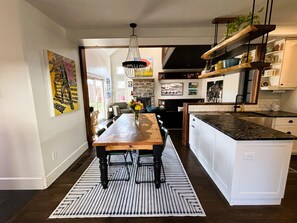Dining - The Blue House on Pine | Walk to Downtown, Queen's University, & Memorial Ctr (Kingston)