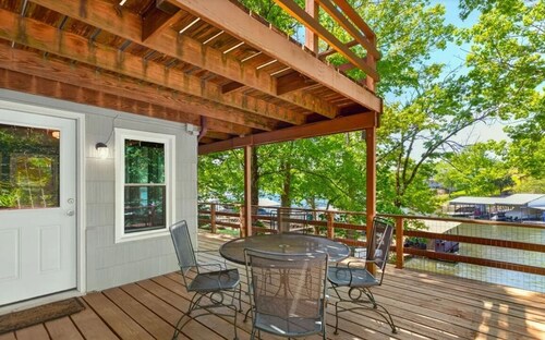 Lakefront Escape with Private Dock, Fire Pit & Screened Porch