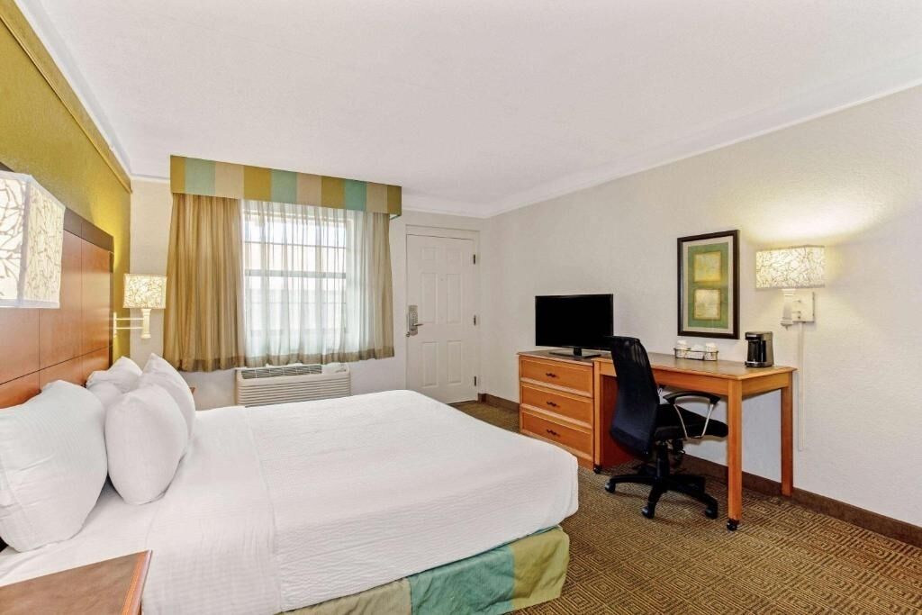 Settle in and catch up at the comfortable in-room desk.