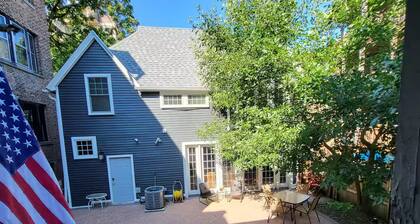 2 br, 2 bt, UChicago Coachman's Guesthouse
