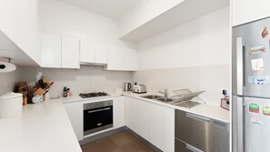 Fridge, microwave, oven, stovetop - The Waterloo Edit Modern City Living (Waterloo)