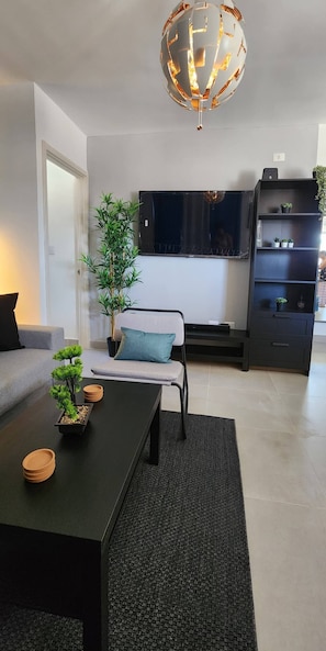 Living room - Luxurious 2 Bedroom Apartment With Pool View in Punta Cana (Punta Cana)