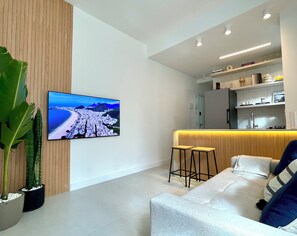 Living area - Cozy 1-bedroom boutique apartment in Rio de Janeiro (Rio de Janeiro)