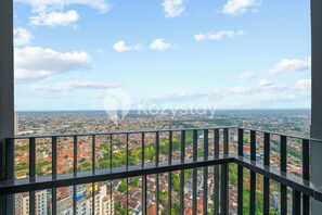 Apartment, Balkon, Stadtblick | Balkon