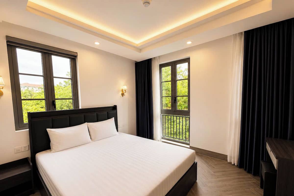 Standard-Doppelzimmer, Stadtblick | Schreibtisch, Verdunkelungsvorhänge, schallisolierte Zimmer