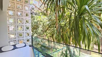 Studio, City View | Outdoor spa tub