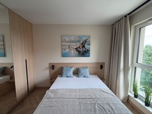 Deluxe Apartment, Balcony | Iron/ironing board, free WiFi - Seahall 169 by Grand Apartments (Gdańsk)