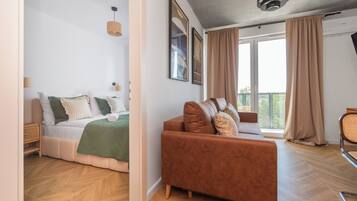Apartamento Confort, balcón | Tabla de planchar con plancha y wifi gratis