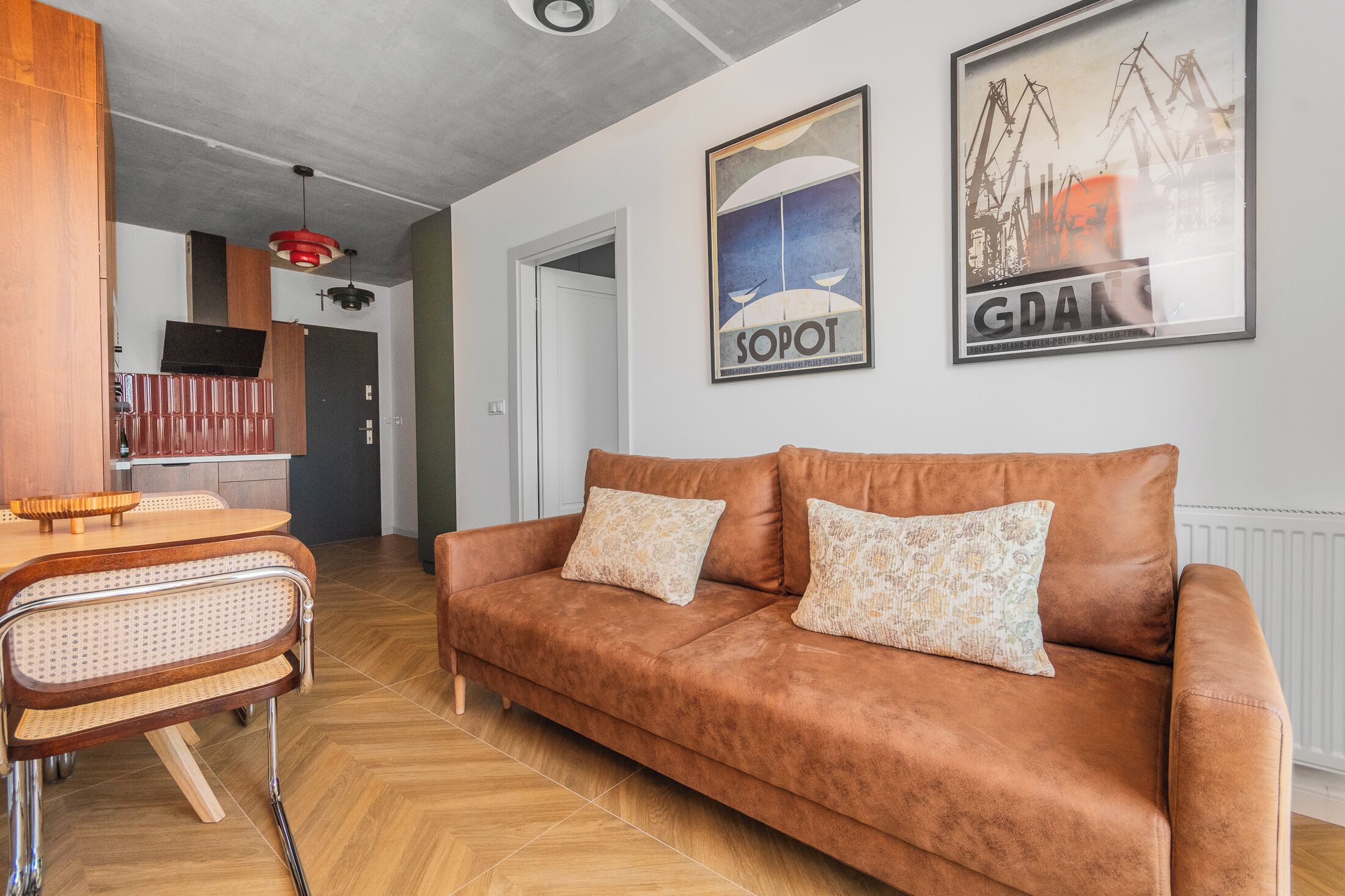 Appartement Confort, balcon | Coin séjour
