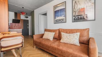 Appartement Confort, balcon | Coin séjour