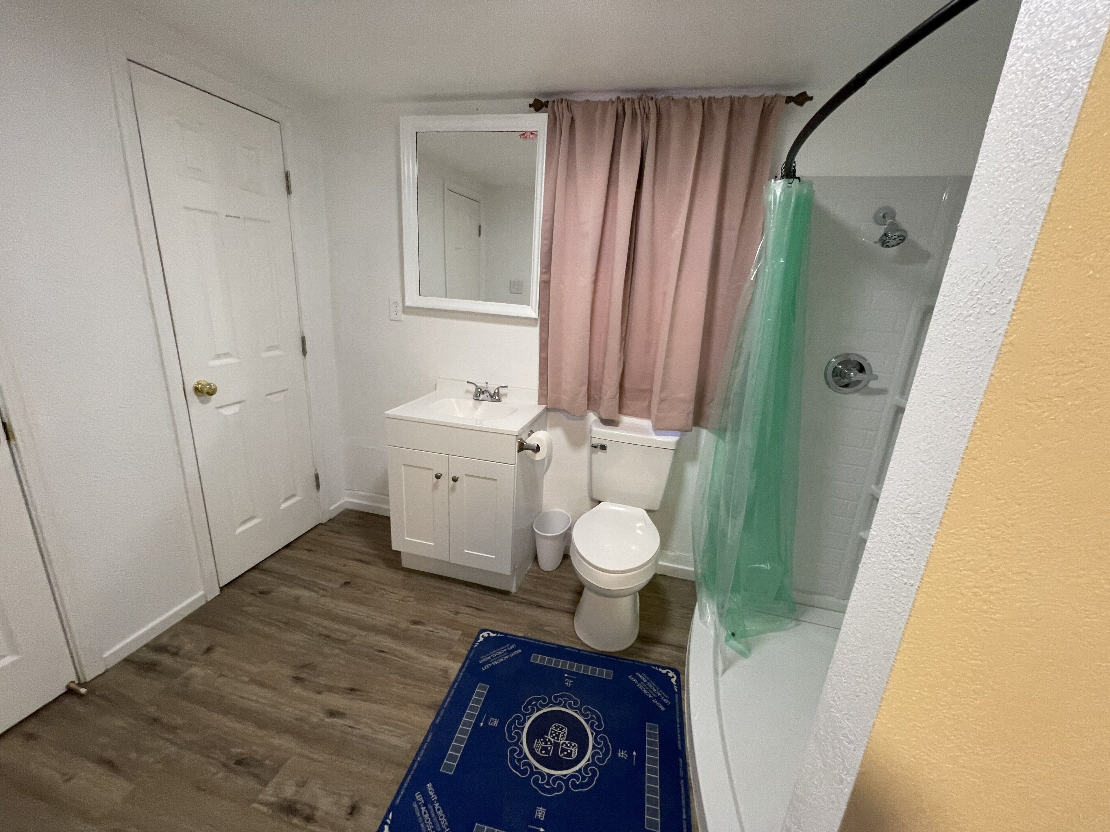 Towels, soap, toilet paper