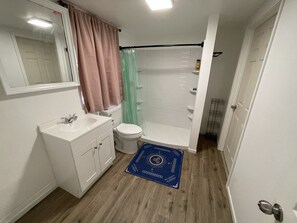 Towels, soap, toilet paper