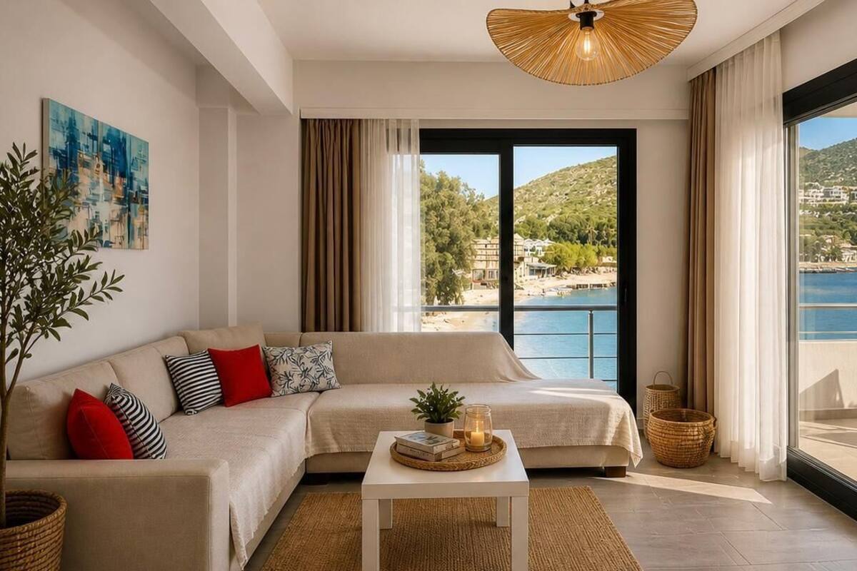 Suite Familiale, vue mer
