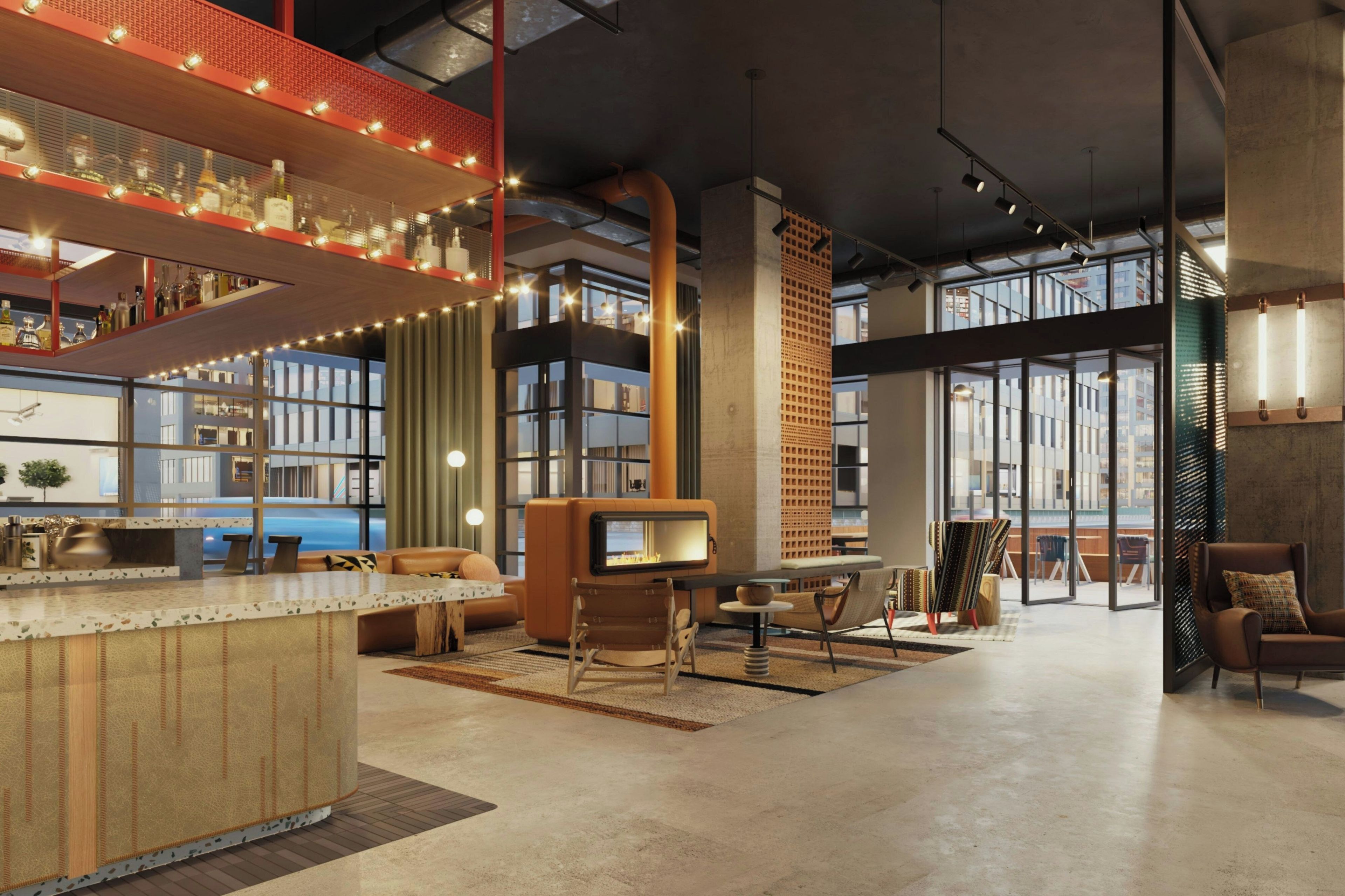 Bar en el lobby