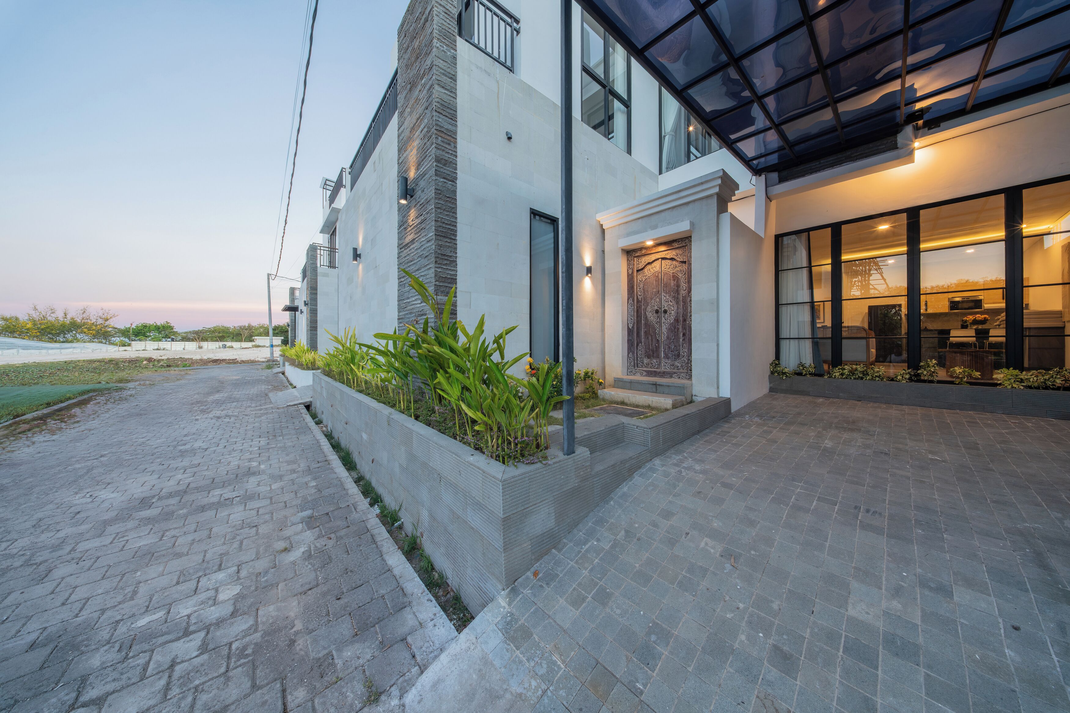 Vila Comfort, pemandangan kolam renang | Detail eksterior