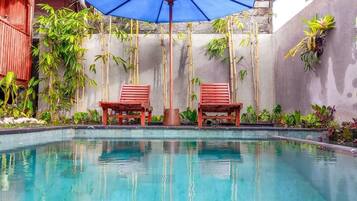 Villa, 1 King Bed, Balcony, Garden View | Pool | Indoor pool