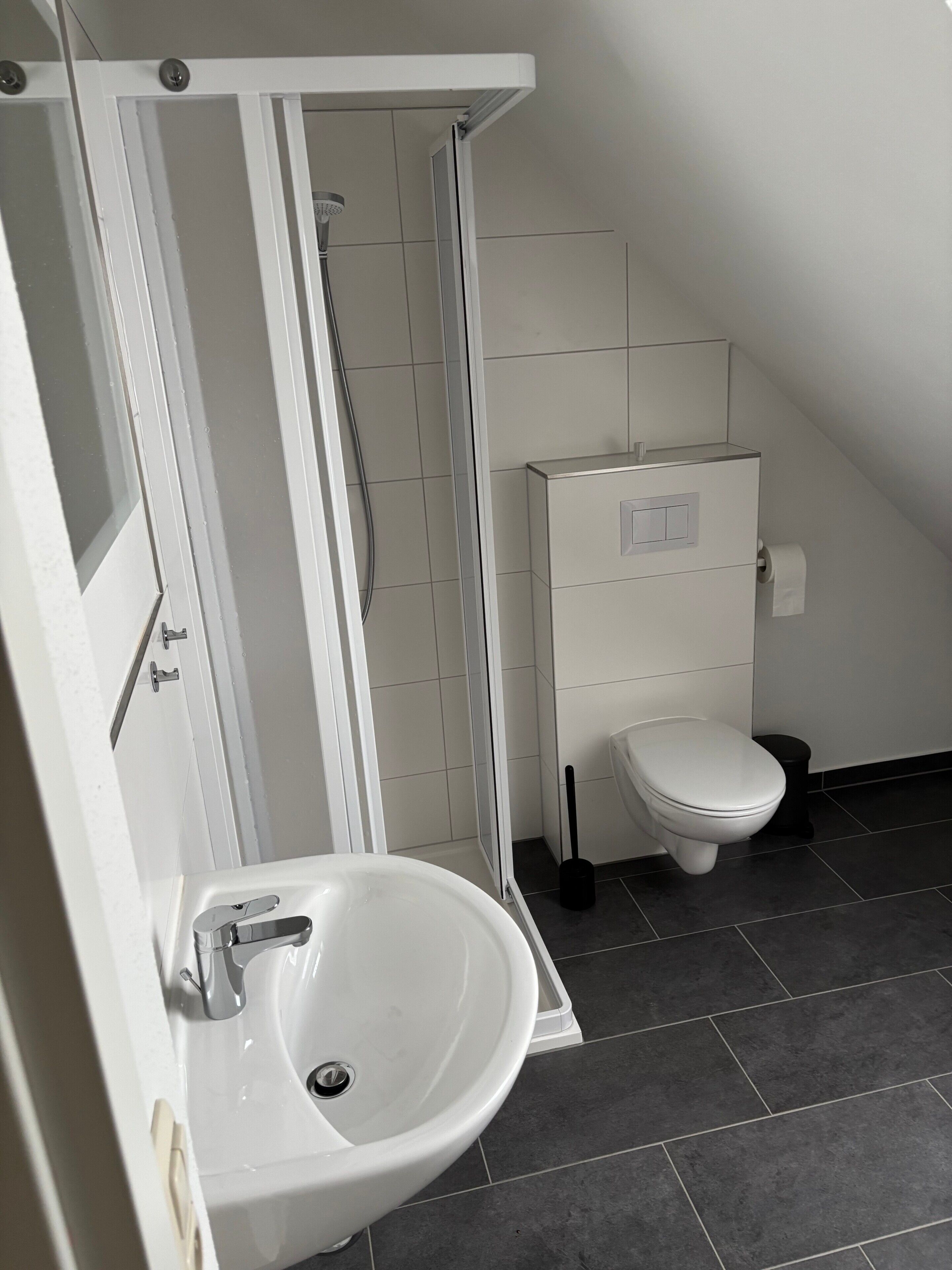 Dusche, Handtücher