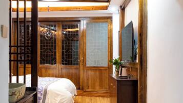 Basic Double Room, River View | Blackout curtains, free WiFi