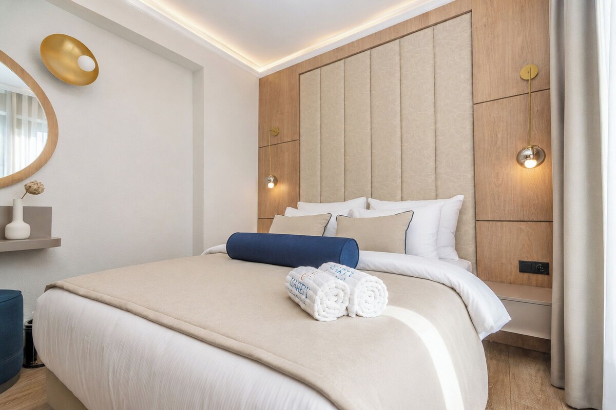 Minibar, caja de seguridad en la habitación, escritorio y wifi gratis 