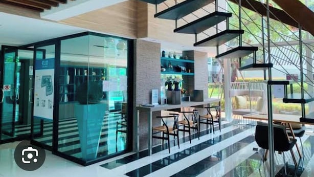 Interior - Modern Studio Pool View, King bed, BTS Punnawithi (Bangkok)