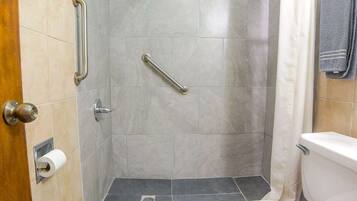 Shower, hair dryer
