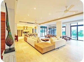 Interior - 7 Bedrooms Family Luxury Pool Villa Ocean View Sripanwa with Breakfast (Wichit)