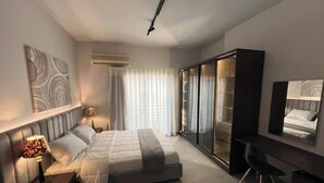 1 bedroom, iron/ironing board, WiFi, bed sheets - Stylish 1BR Apartment in New Cairo near AUC A208 (New Cairo)