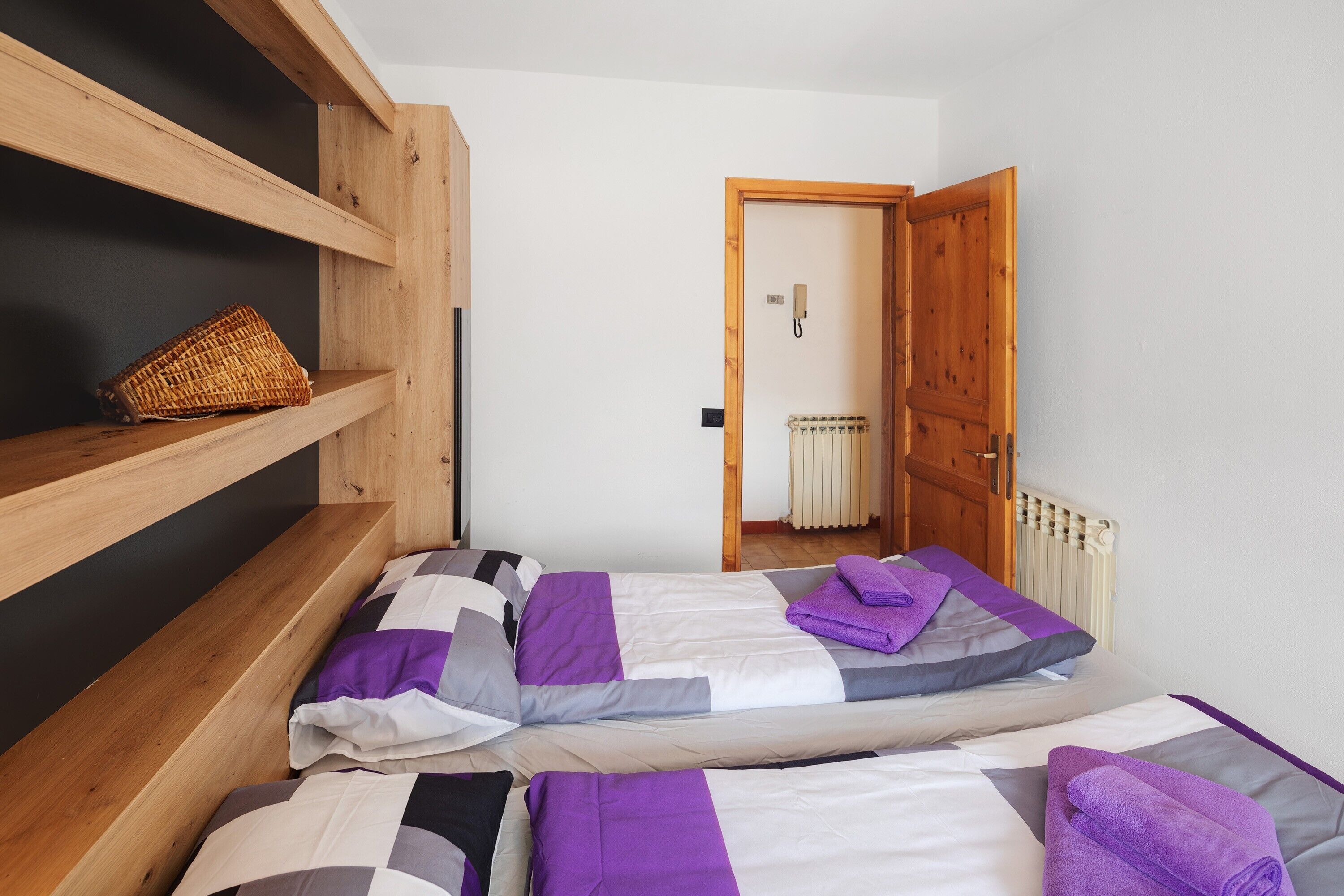 2 habitaciones y ropa de cama 
