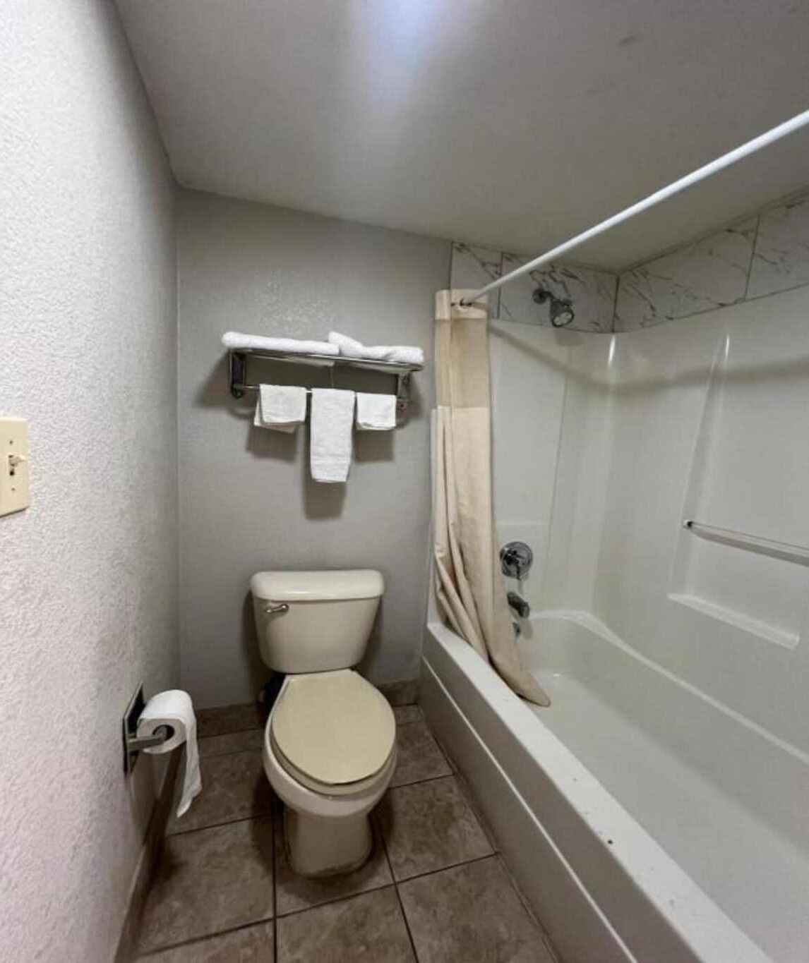 Shower, hair dryer
