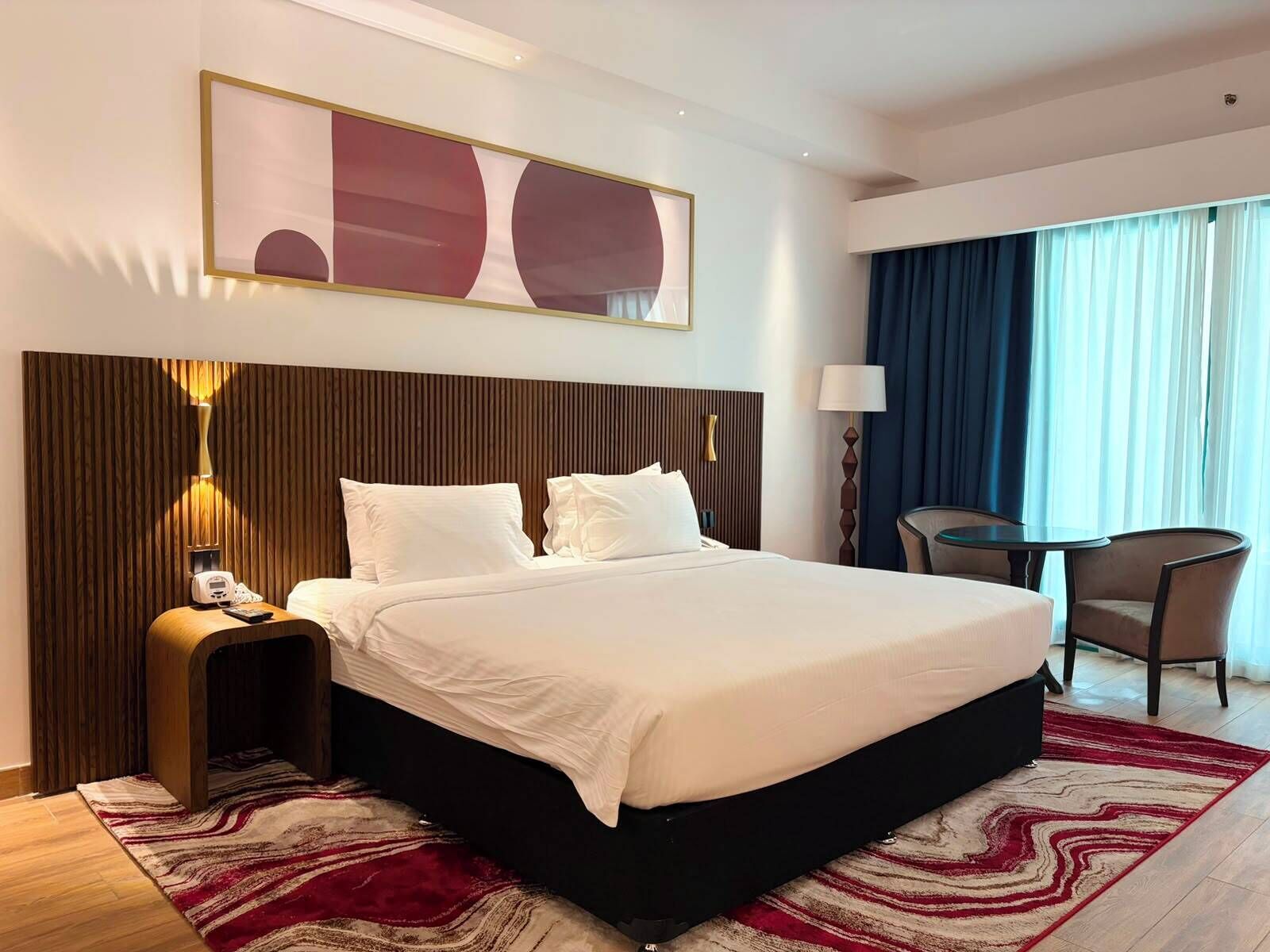 Deluxe-Doppelzimmer, Balkon | Zimmersafe, Bügeleisen/Bügelbrett, kostenloses WLAN