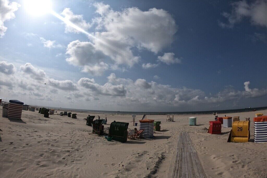 On the beach