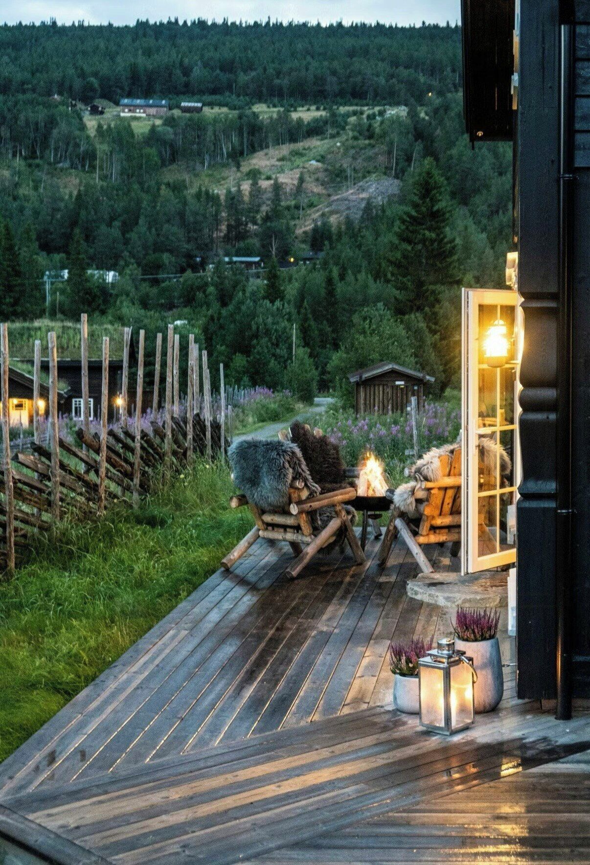 Overnattingsstedets uteområder