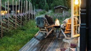 Overnattingsstedets uteområder