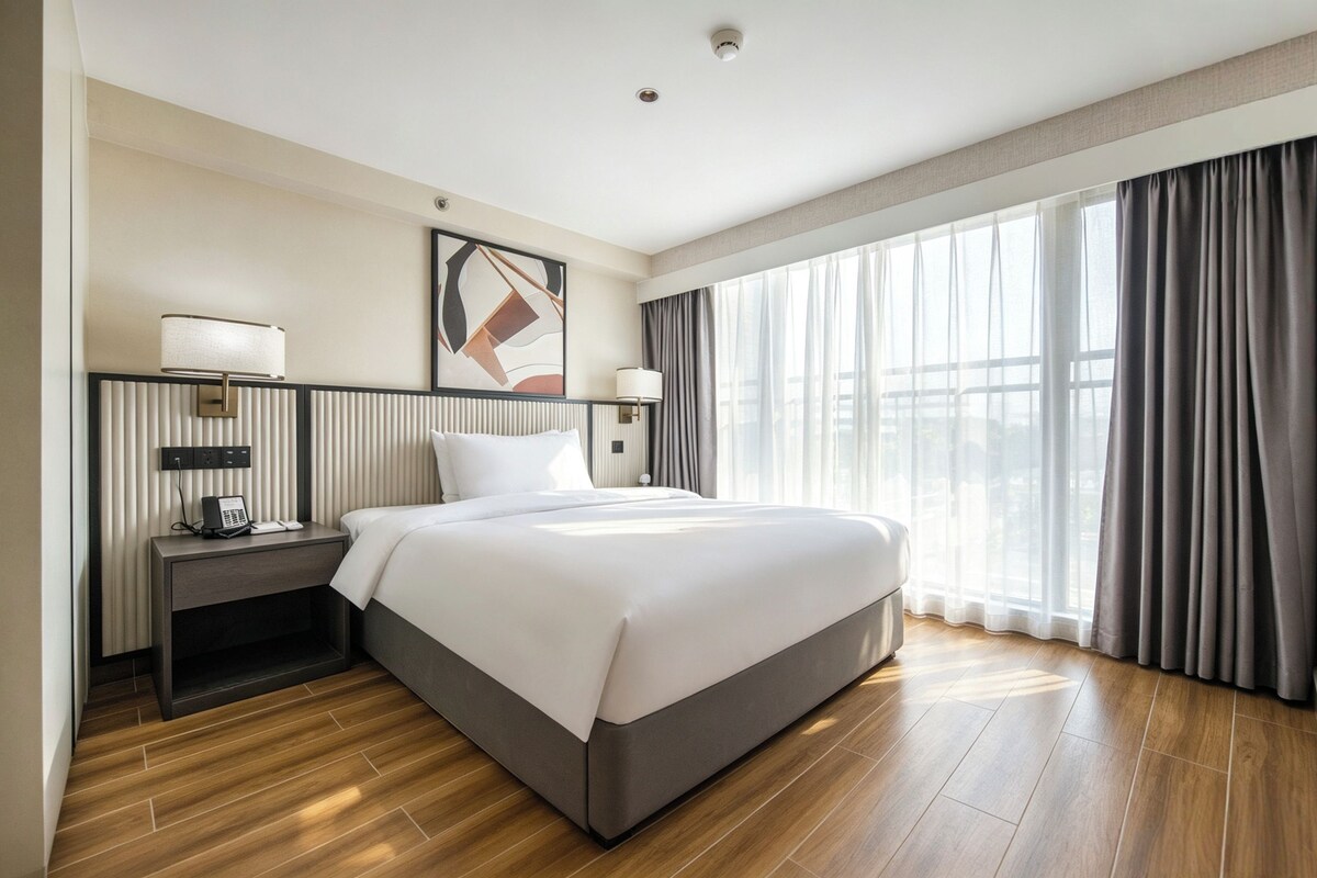 Loft Keluarga, Bebas Asap Rokok, 2 kamar mandi | Wi-Fi gratis dan seprai linen